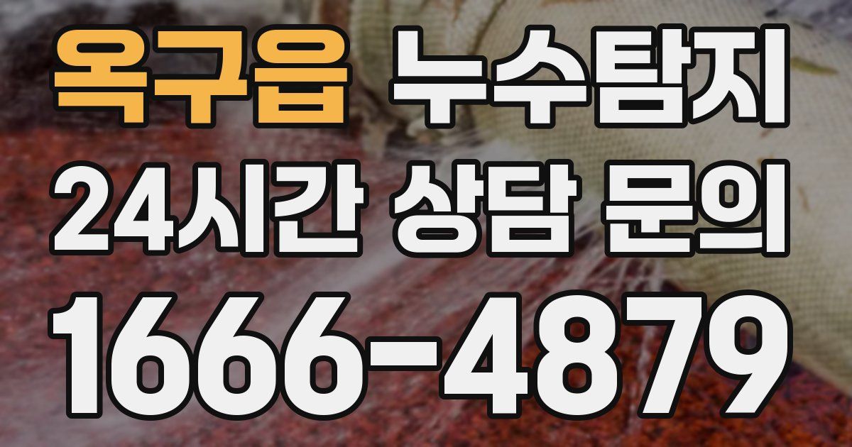 하수구막힘