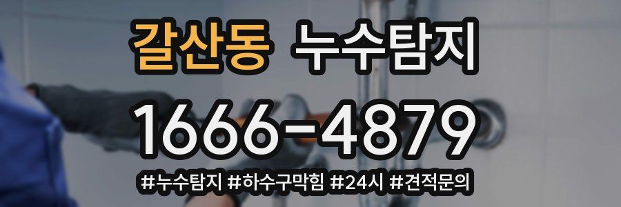 누수닥터 누수탐지