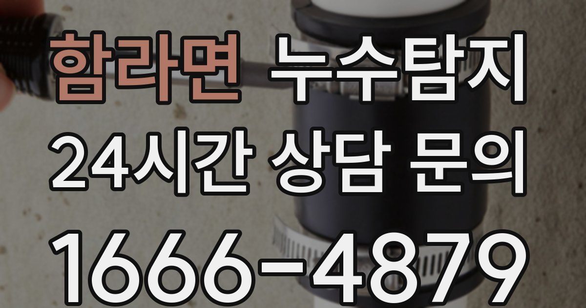 하수구막힘