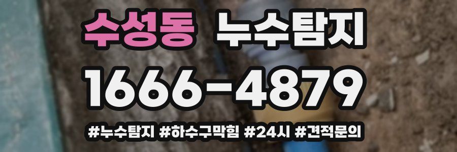 누수닥터 누수탐지
