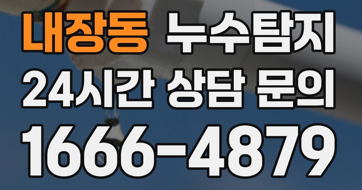 하수구막힘