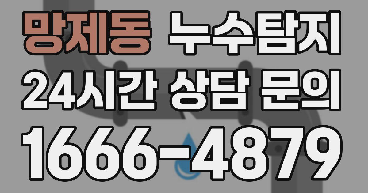 하수구막힘