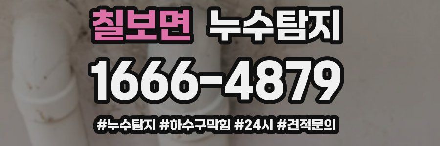 누수닥터 누수탐지