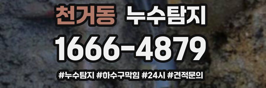 누수닥터 누수탐지