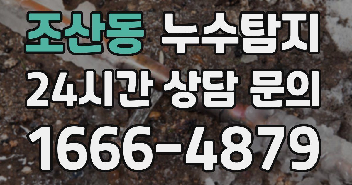 하수구막힘
