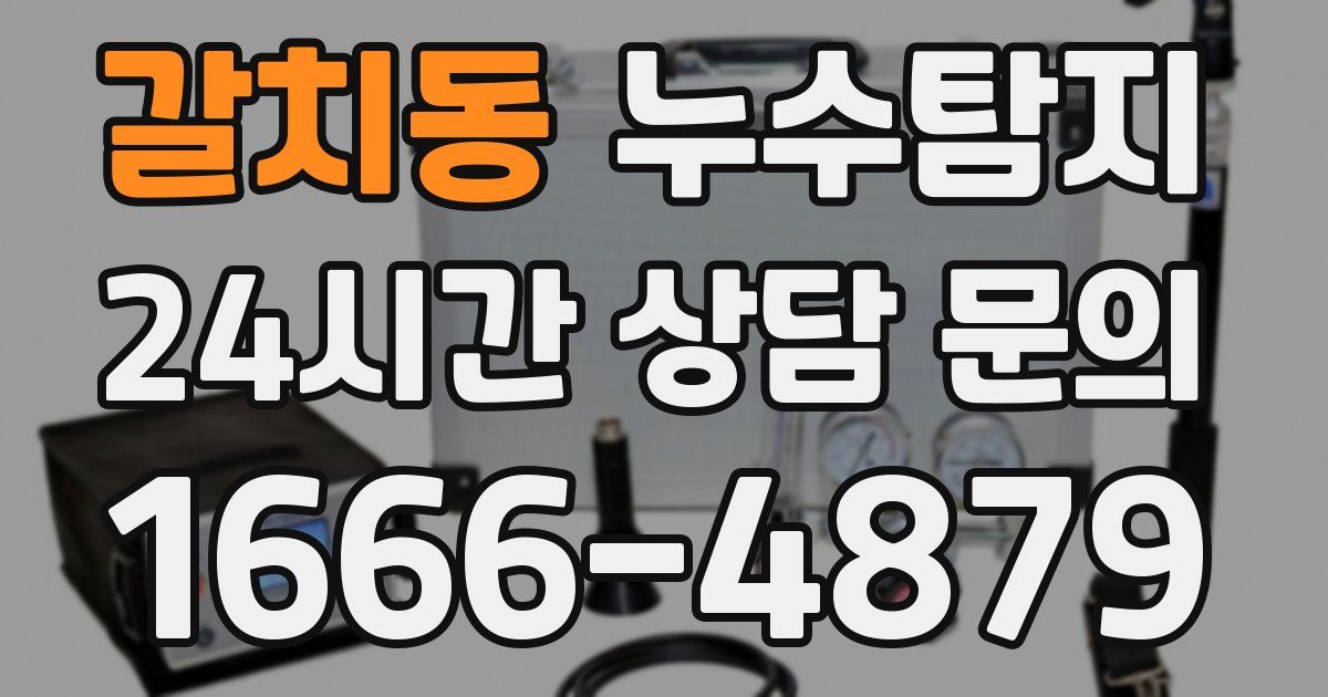 하수구막힘