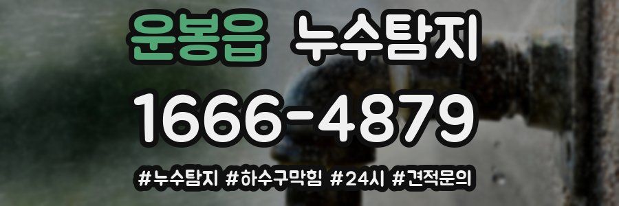 누수닥터 누수탐지