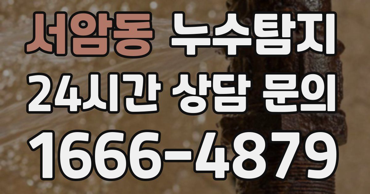 하수구막힘