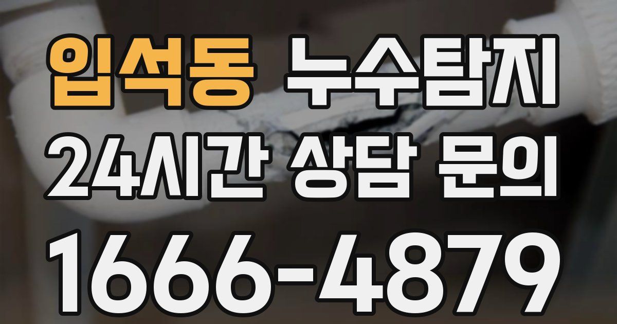 하수구막힘