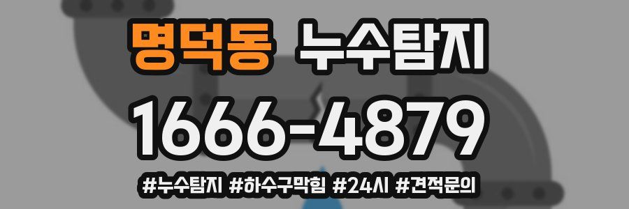 누수닥터 누수탐지