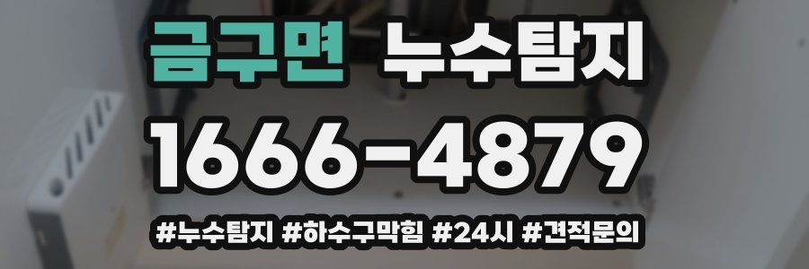 누수닥터 누수탐지