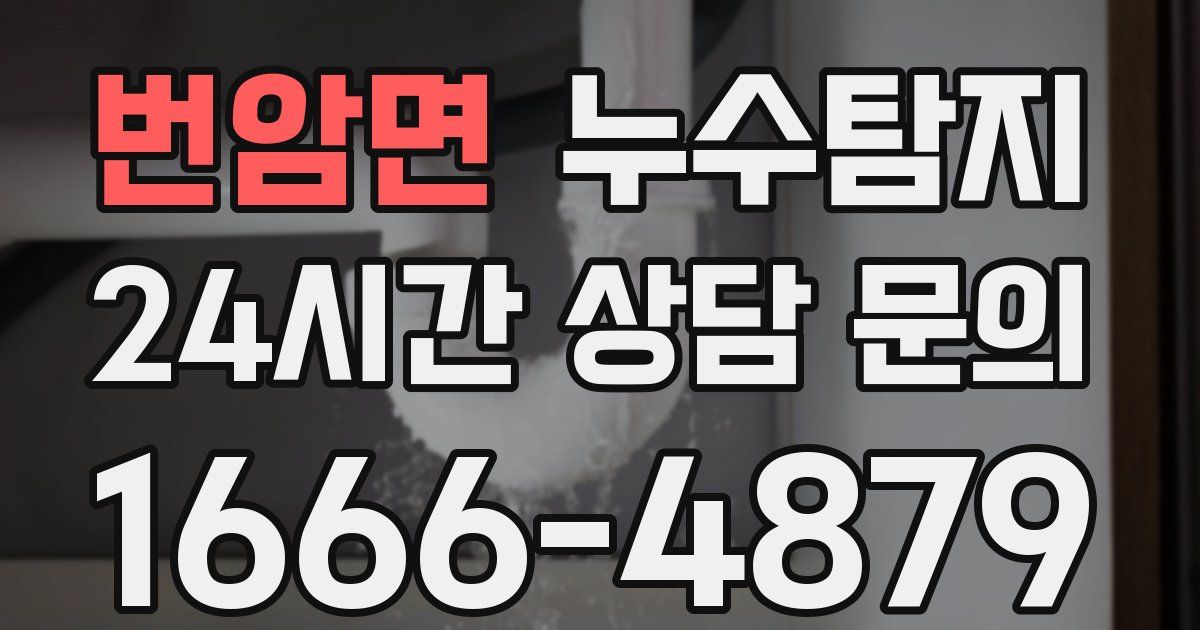 하수구막힘