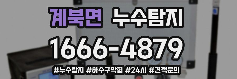 누수닥터 누수탐지