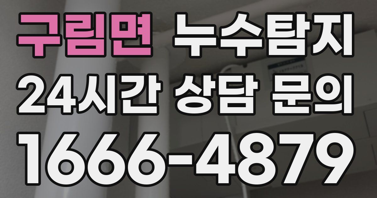 하수구막힘