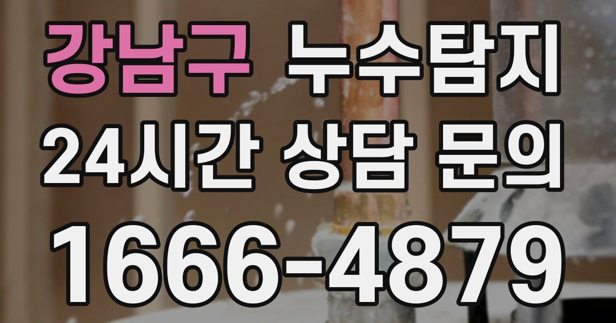 하수구막힘