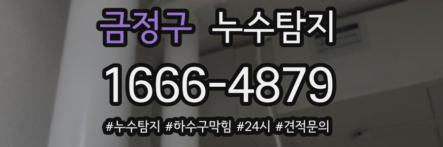 누수닥터 누수탐지