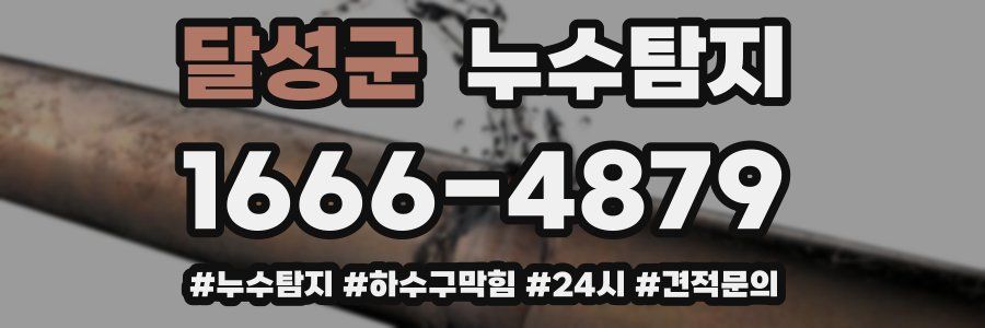 누수닥터 누수탐지