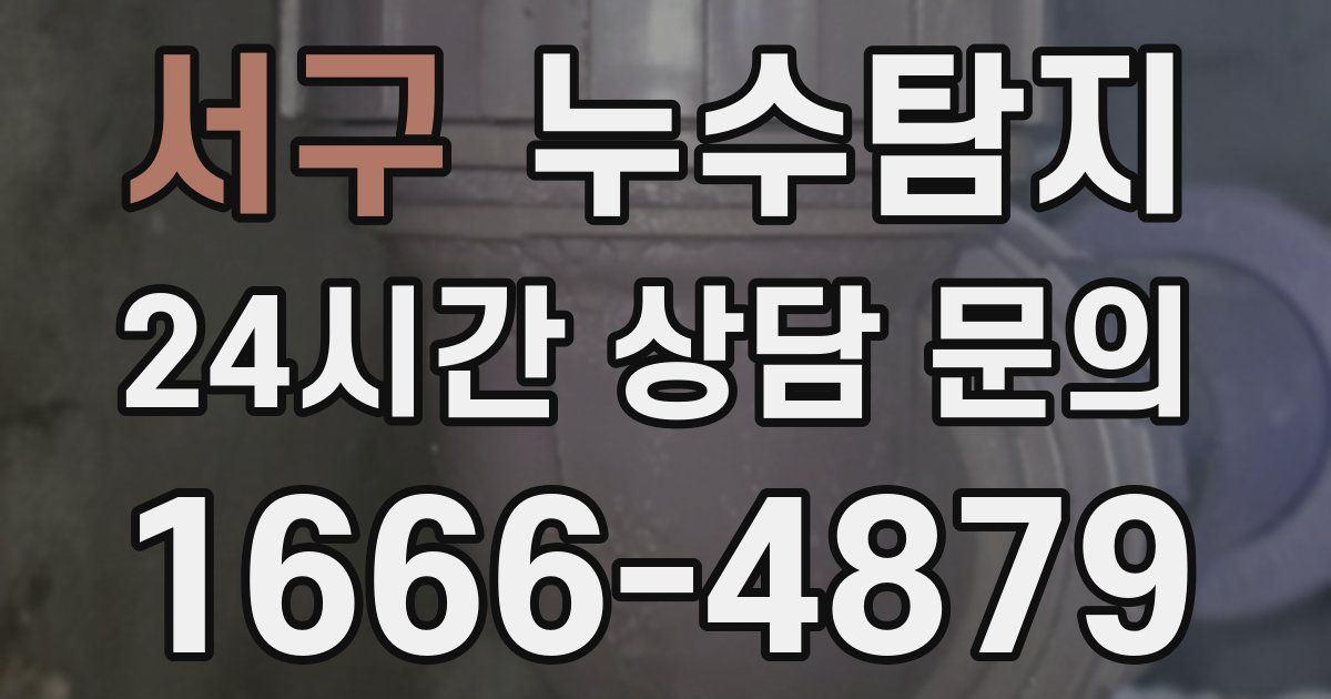 하수구막힘