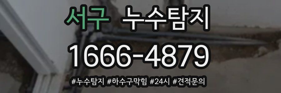 누수닥터 누수탐지