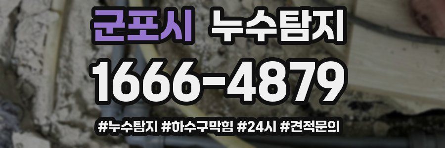 누수닥터 누수탐지