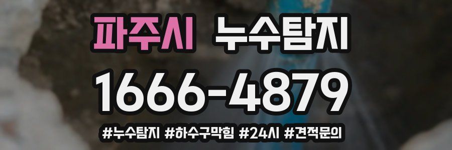 누수닥터 누수탐지