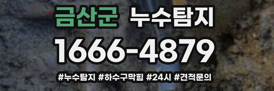 누수닥터 누수탐지
