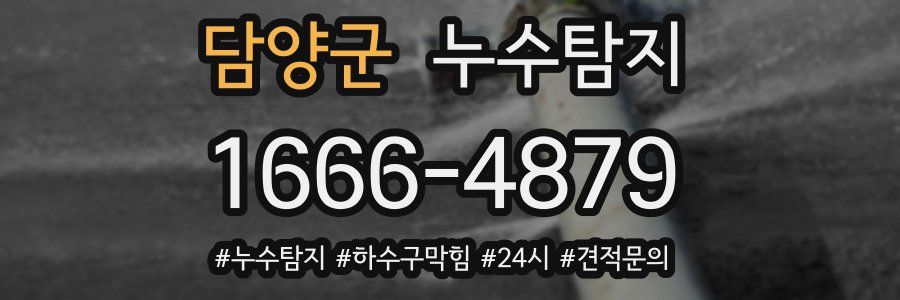 누수닥터 누수탐지