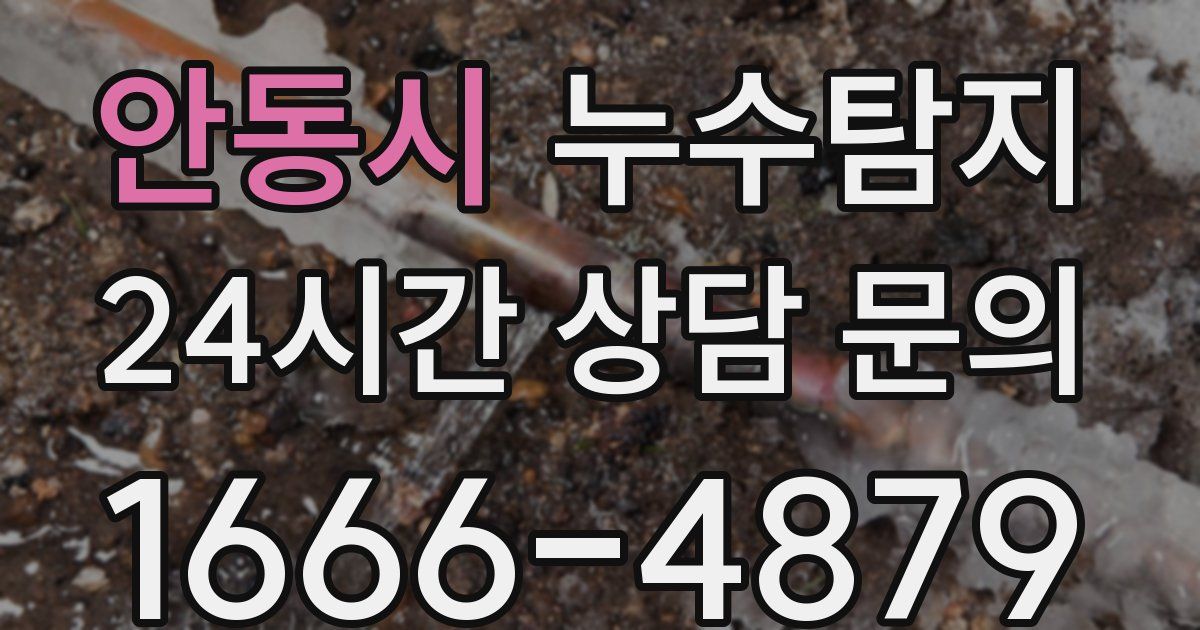 하수구막힘