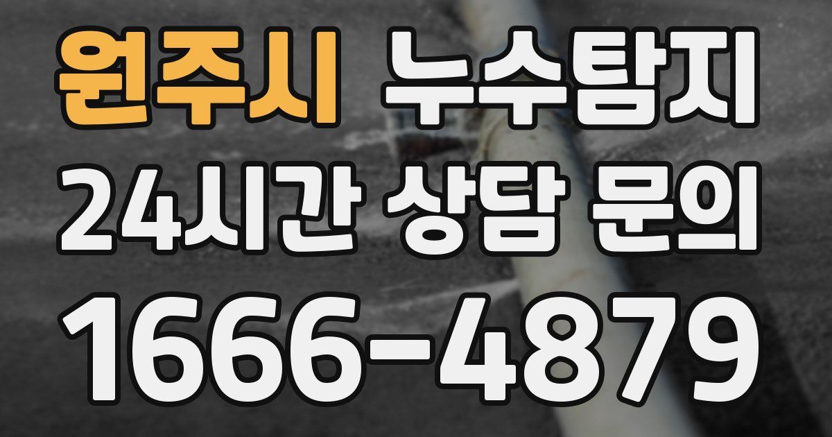 하수구막힘