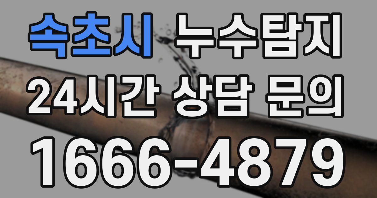 하수구막힘