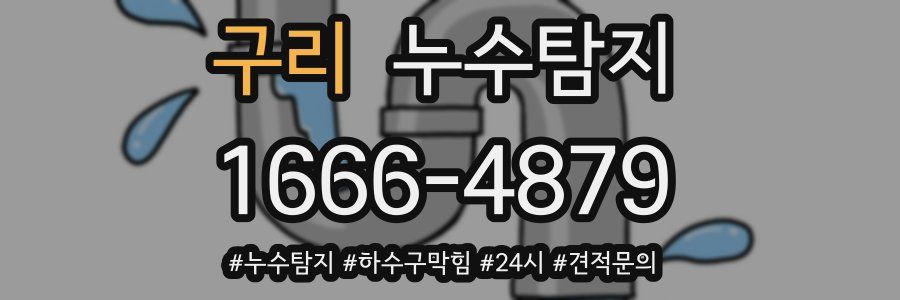 누수닥터 누수탐지