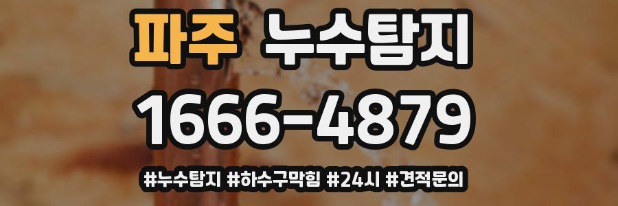 누수닥터 누수탐지