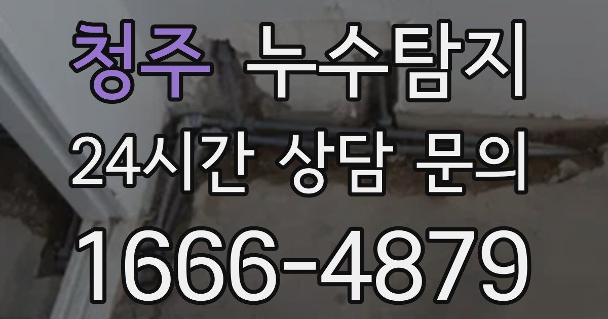 하수구막힘