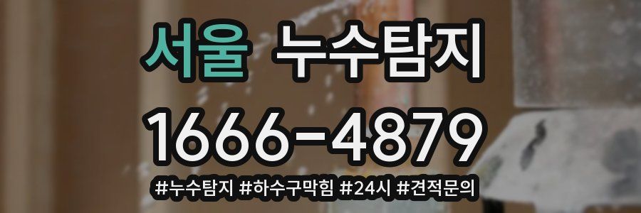 누수닥터 누수탐지