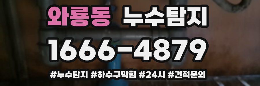 누수닥터 누수탐지