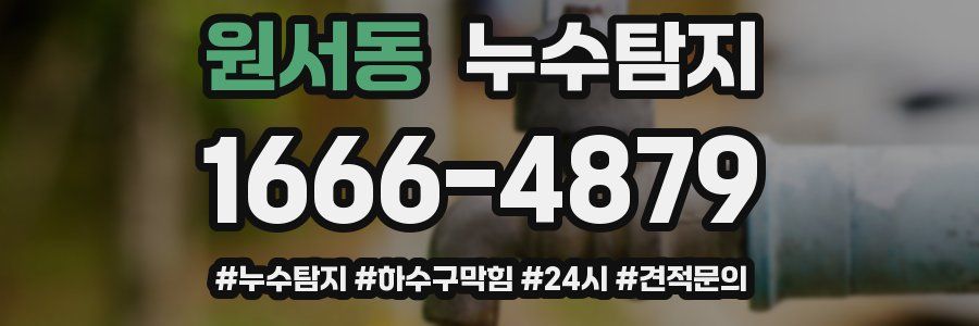 누수닥터 누수탐지