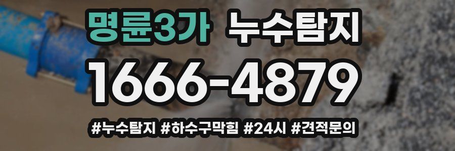 누수닥터 누수탐지