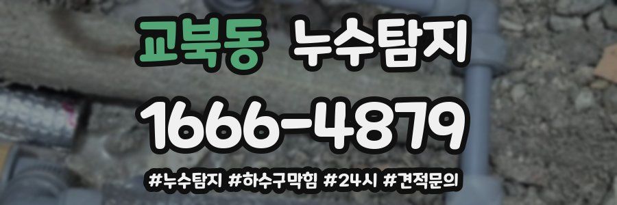 누수닥터 누수탐지