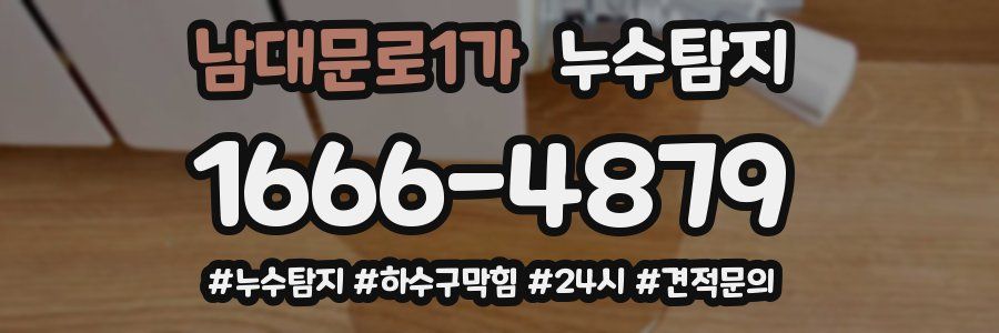 누수닥터 누수탐지