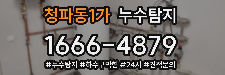 누수닥터 누수탐지