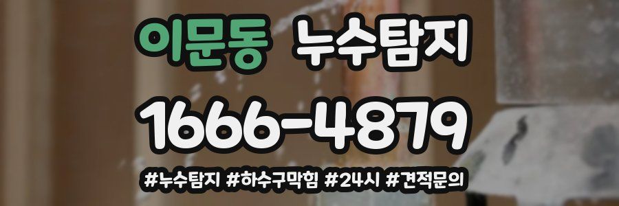 누수닥터 누수탐지