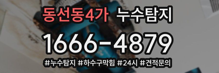 누수닥터 누수탐지