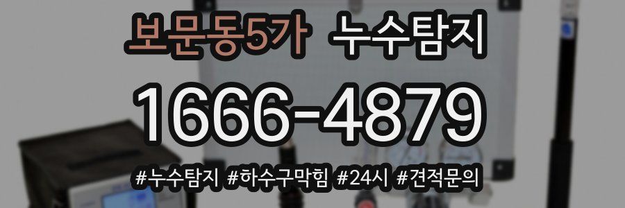 누수닥터 누수탐지