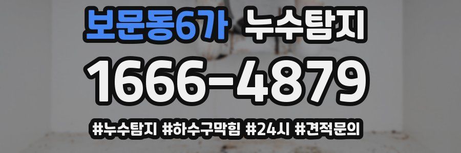 누수닥터 누수탐지