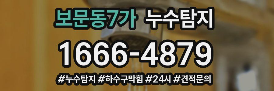누수닥터 누수탐지