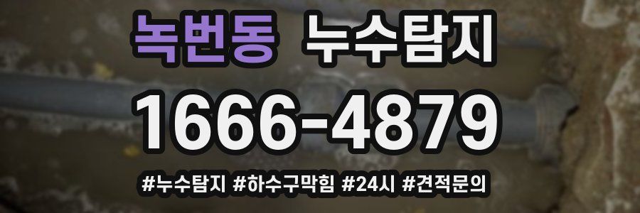 누수닥터 누수탐지