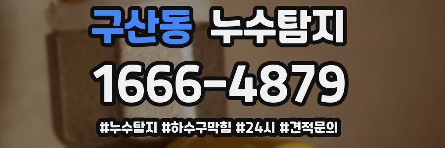 누수닥터 누수탐지