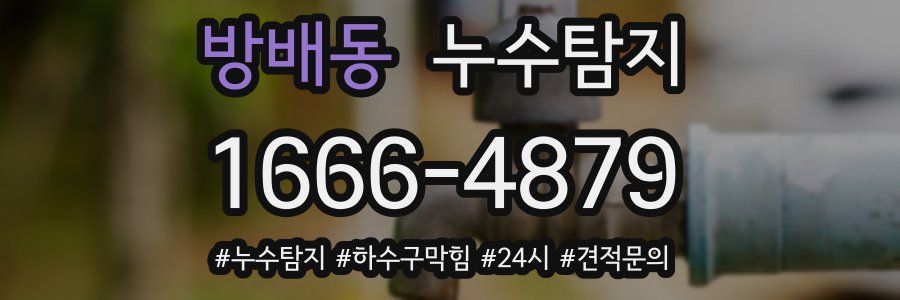 누수닥터 누수탐지