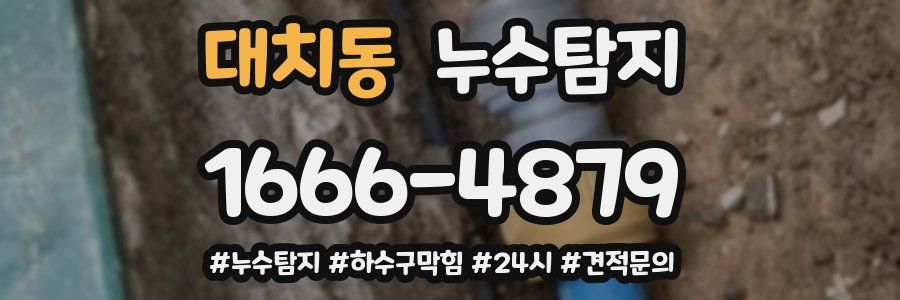 누수닥터 누수탐지