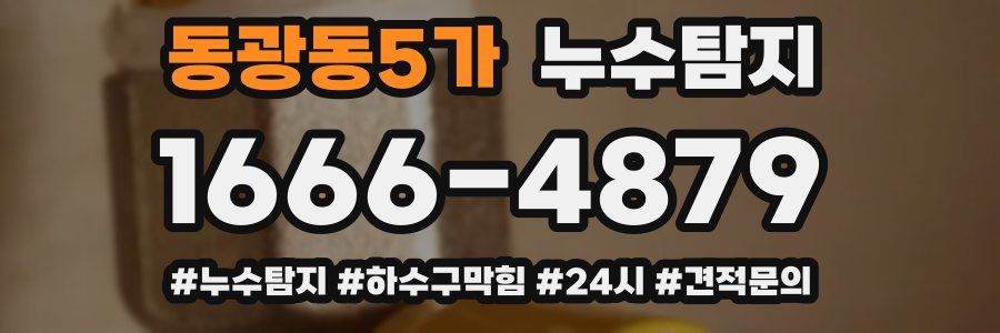 누수닥터 누수탐지